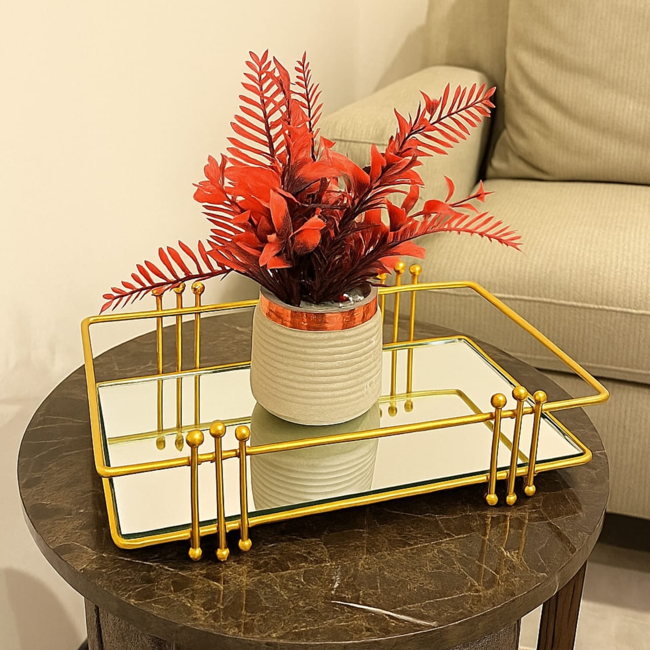 Vanity Tray for Lipstick & Perfume By Araish Khana