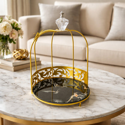 Butterfly Design Cosmetics Cage Organizer By Araish Khana