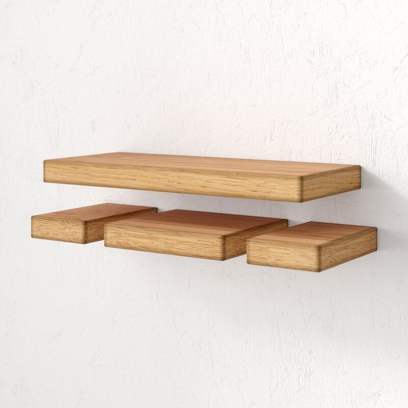 Floating Wall Shelf  Modern Wall Storage Solution