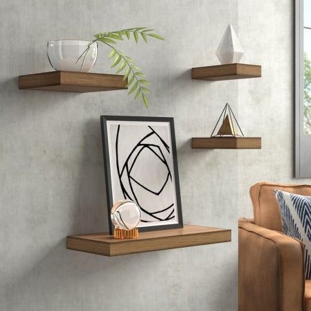 Floating Wall Shelf  Modern Wall Storage Solution