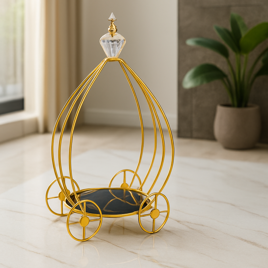 Metal Basket Tray Elegant Home Décor & Gift Solution by Araish Khana