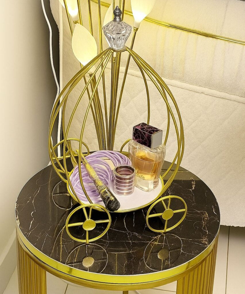 Metal Basket Tray Elegant Home Décor & Gift Solution by Araish Khana