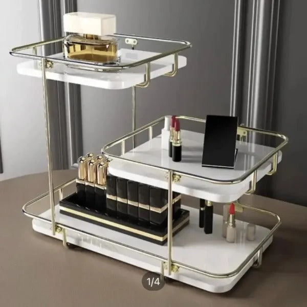 3-Tier Free-Standing Makeup Organizer By Araish Khana