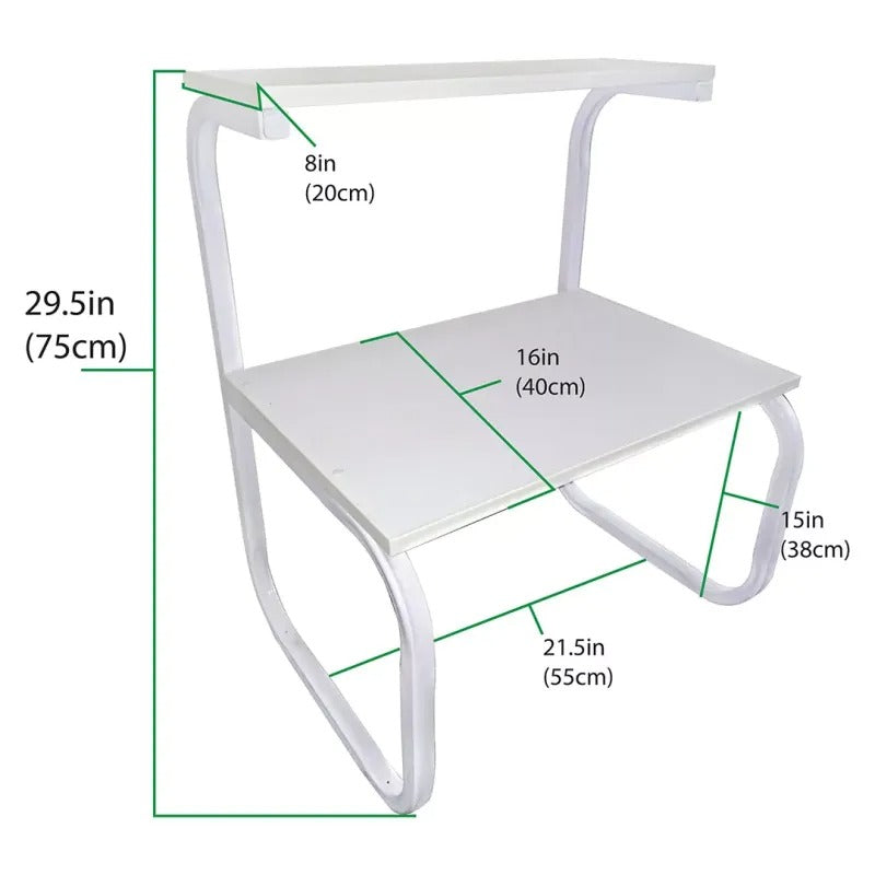 Kitchen & Microwave Oven Rack Space-Saving Storage Stand