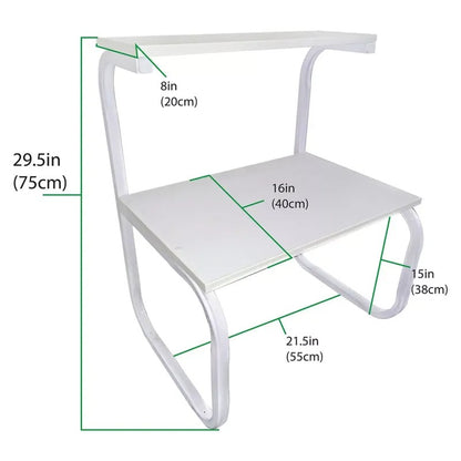 Kitchen & Microwave Oven Rack Space-Saving Storage Stand
